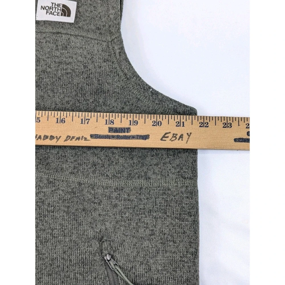 The North Face Vest Mens Large LG Gordon Lyons Fleece Full Zip Hiking Outdoor